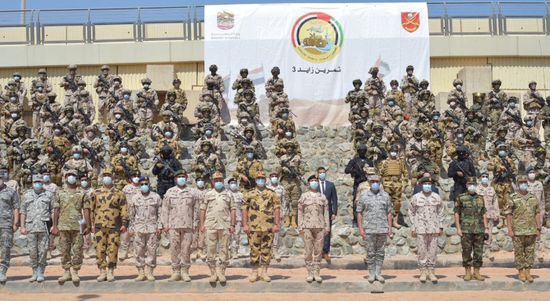  الإمارات ومصر تختتمان التدريب العسكري المشترك (صور)