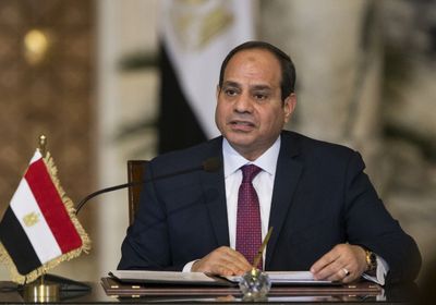 الرئيس المصري يدعو إلى ضرورة إنهاء الانقسام الفلسطيني
