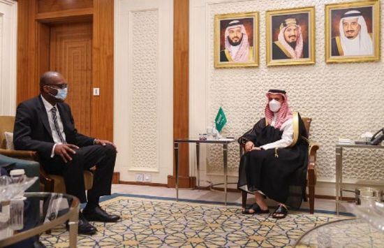وزير الخارجية السعودي يستقبل وزير الدولة البريطاني لشؤون الأعمال والطاقة والاستراتيجية الصناعية