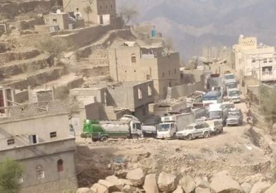 مليشيا الإخوان بتعز تفرض جبايات جديدة على الشاحنات