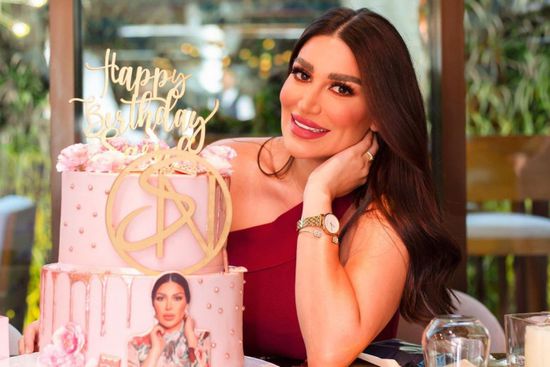 بالصور.. سارة نخلة تحتفل بعيد ميلادها