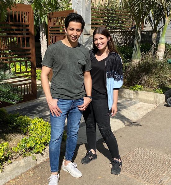 ليلى أحمد زاهر تهنئ هشام جمال بعيد ميلاده