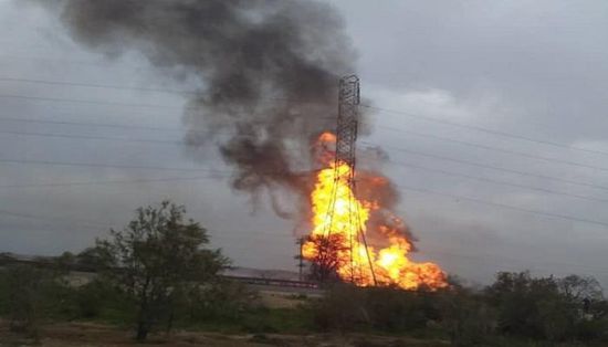 بعد طهران.. حريق ضخم في منشأة نفطية بالأحواز