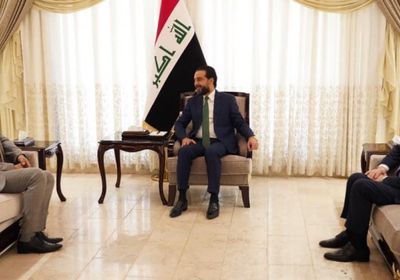 رئيس مجلس النواب العراقي يستقبل السفير المصري الجديد