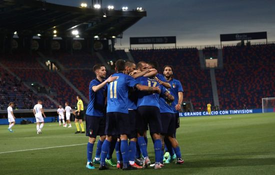 المنتخب الإيطالي يختتم استعداداته لأمم أوروبا برباعية في مرمى التشيك