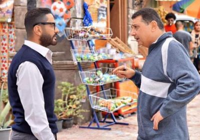 صور جديدة من فيلم تامر حسني المنتظر "مش أنا"