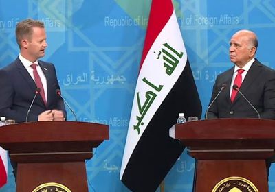 وزير الخارجية العراقي ونظيره الدنماركي يبحثان العلاقات الثنائية الاقتصادية