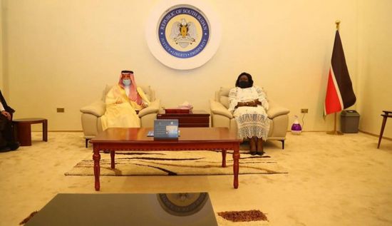  وزير الدولة السعودي لشؤون إفريقيا يصل جنوب السودان (صور)