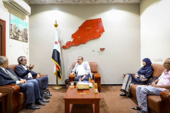 بن بريك والعلي يبحثان معاناة الجنوب من تقاعس الحكومة