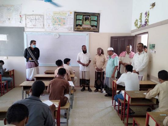 انتقالي ساه يتفقد سير الامتحانات بثانوية باوزير