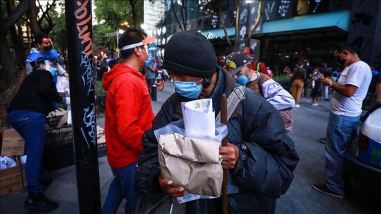 حصيلة إصابات ووفيات كورونا بالمكسيك