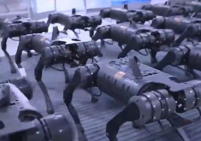 شركة صينية تطرح روبوت جديدًا ذا 4 أرجل