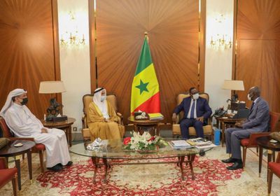  الرئيس السنغالي يستقبل رئيس المجلس العالمي للتسامح والسلام