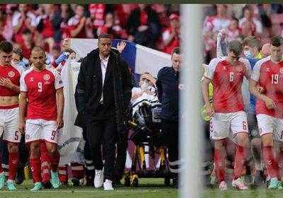 تأجيل تدريب المنتخب الدنماركي بعد واقعة إريكسن