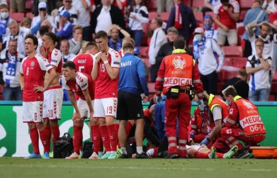 أخصائي أمراض قلب: إريكسن قد لا يلعب في الدوري الايطالي مرة أخرى