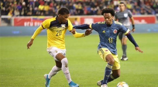 كولومبيا تفوز بصعوبة على الإكوادور في كوبا أمريكا