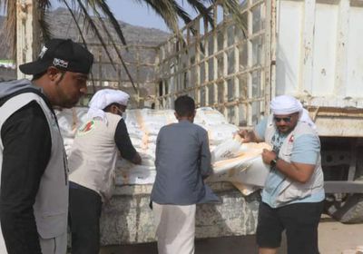 1320 أسرة تستقبل مساعدات إماراتية في حديبو