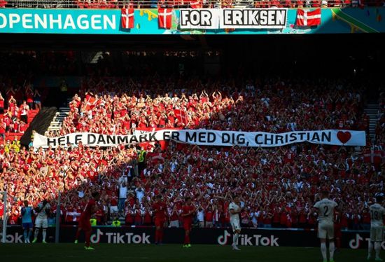 لفتة إنسانية رائعة من الدنمارك وبلجيكا في يورو 2020