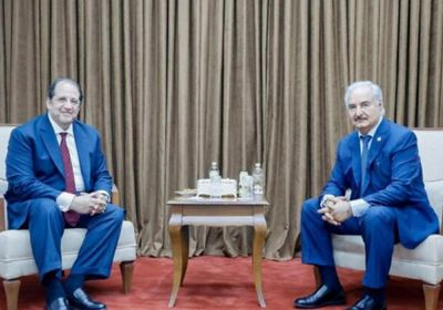 رئيس المخابرات المصرية يلتقي بقائد الجيش الليبي