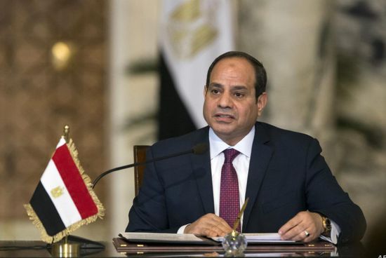 الرئيس المصري يلتقي بوزراء الإعلام العرب