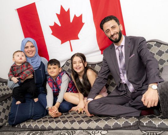 كندا تعلن قبولها المزيد من اللاجئين وأسرهم