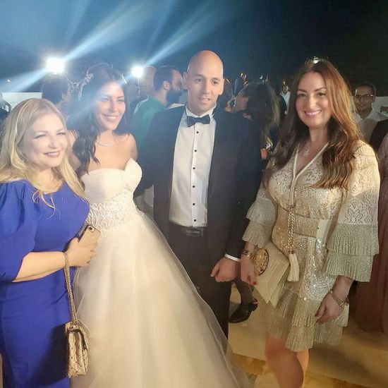 نرمين الفقي تهنئ أماني كمال على زفافها