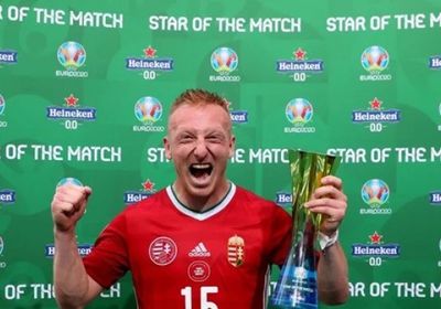 نجم المجر أفضل لاعب أمام فرنسا في يورو 2020