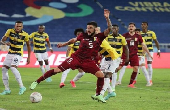 تعادل إيجابي بين الإكوادور وفنزويلا في كويا أمريكا