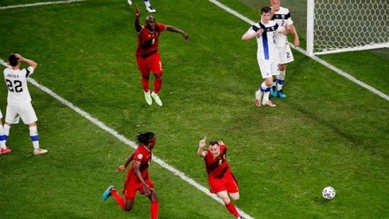 بلجيكا تنتصر على فنلندا بهدفين في يورو 2020