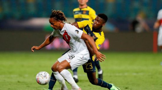 التعادل الإيجابي يحسم مباراة الإكوادور وبيرو