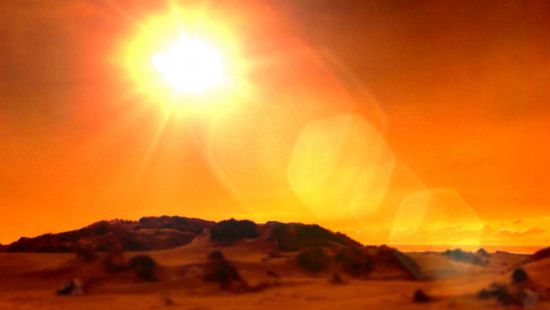 توقعات باستمرار طقس شديد الحرارة على السعودية