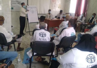 تأهيل 22 عاملًا صحيًا على معالجة سوء التغذية في لحج