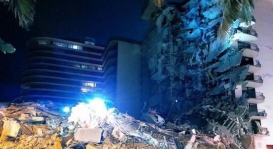 مصرع شخص وفقدان 51 آخرين جراء انهيار مبنى بميامي