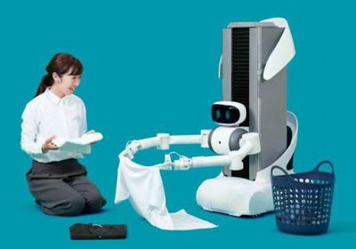 اليابان.. روبوت جديد للأعمال المنزلية 