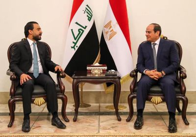 السيسي يلتقي رئيس النواب العراقي