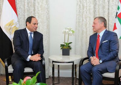 الرئيس المصري: أمن الأردن جزء لا يتجزأ من أمننا القومي