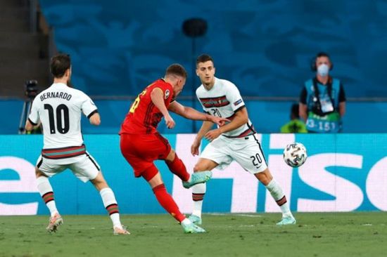 بلجيكا تطيح بالبرتغال وتتأهل لربع نهائي يورو 2020