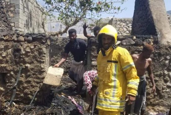 الدفاع المدني يسيطر على حريقين في حديبو