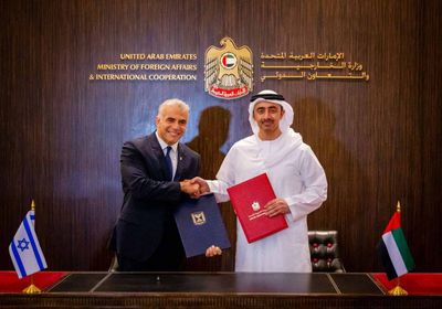  وزيرا الخارجية الإماراتي والإسرائيلي يوقعان اتفاقية للتعاون الاقتصادي والتجاري