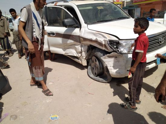 جرحى في حادث مروري لطقم عسكري إخواني بميفعة