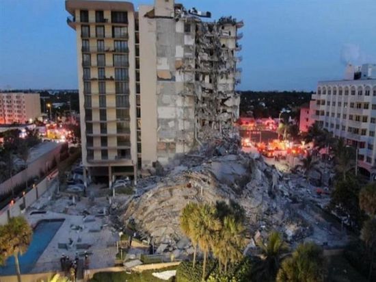  ارتفاع ضحايا مبنى فلوريدا المنهار إلى 16 قتيل
