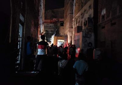 حريق محدود في حي السلام بالمكلا