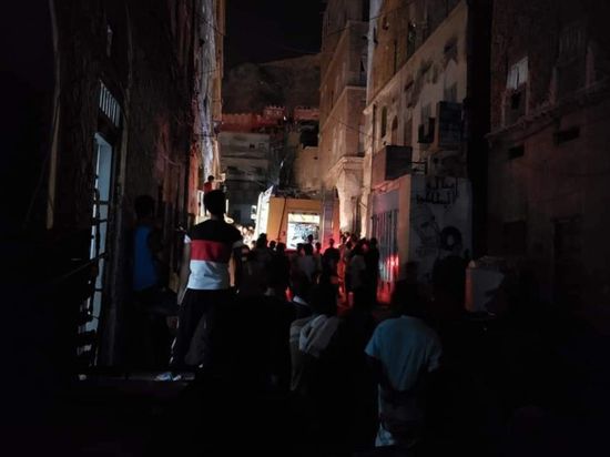 حريق محدود في حي السلام بالمكلا