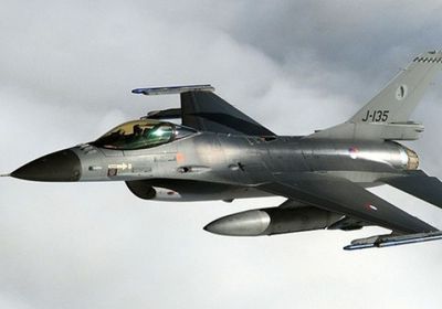  اصطدام مقاتلة "F 16" في إحدى القواعد الجوية بهولندا