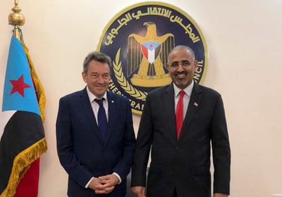 مورير يعلق على لقائه الرئيس الزُبيدي