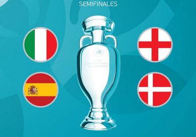 موعد مواجهتي نصف نهائي يورو 2020