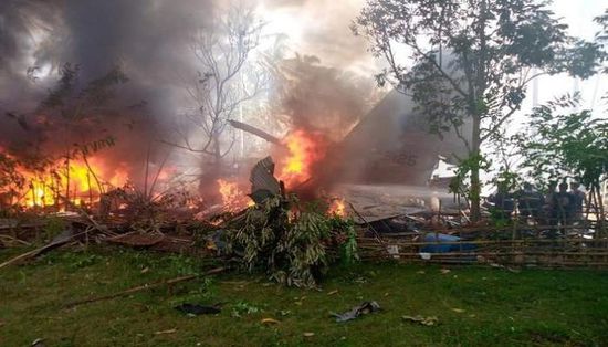 تحطّم طائرة عسكرية جنوب الفلبين 