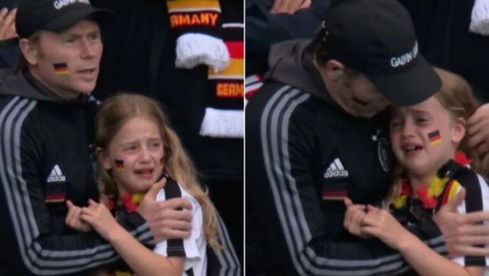 بعد بكائها.. بريطاني يجمع 34 ألف جنيه إسترليني لمشجعة ألمانيا