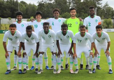 كأس العرب.. المنتخب السعودي يستعد للجزائر في استاد القاهرة