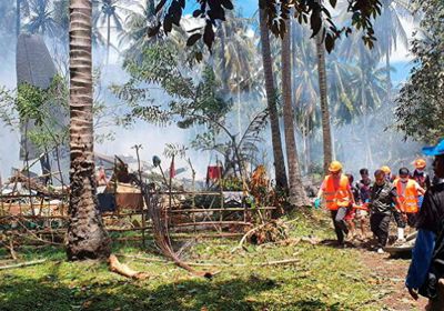 الفلبين.. مقتل 47 شخصًا في تحطم الطائرة العسكرية